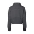 Cropped Half-Zip Sweatshirt