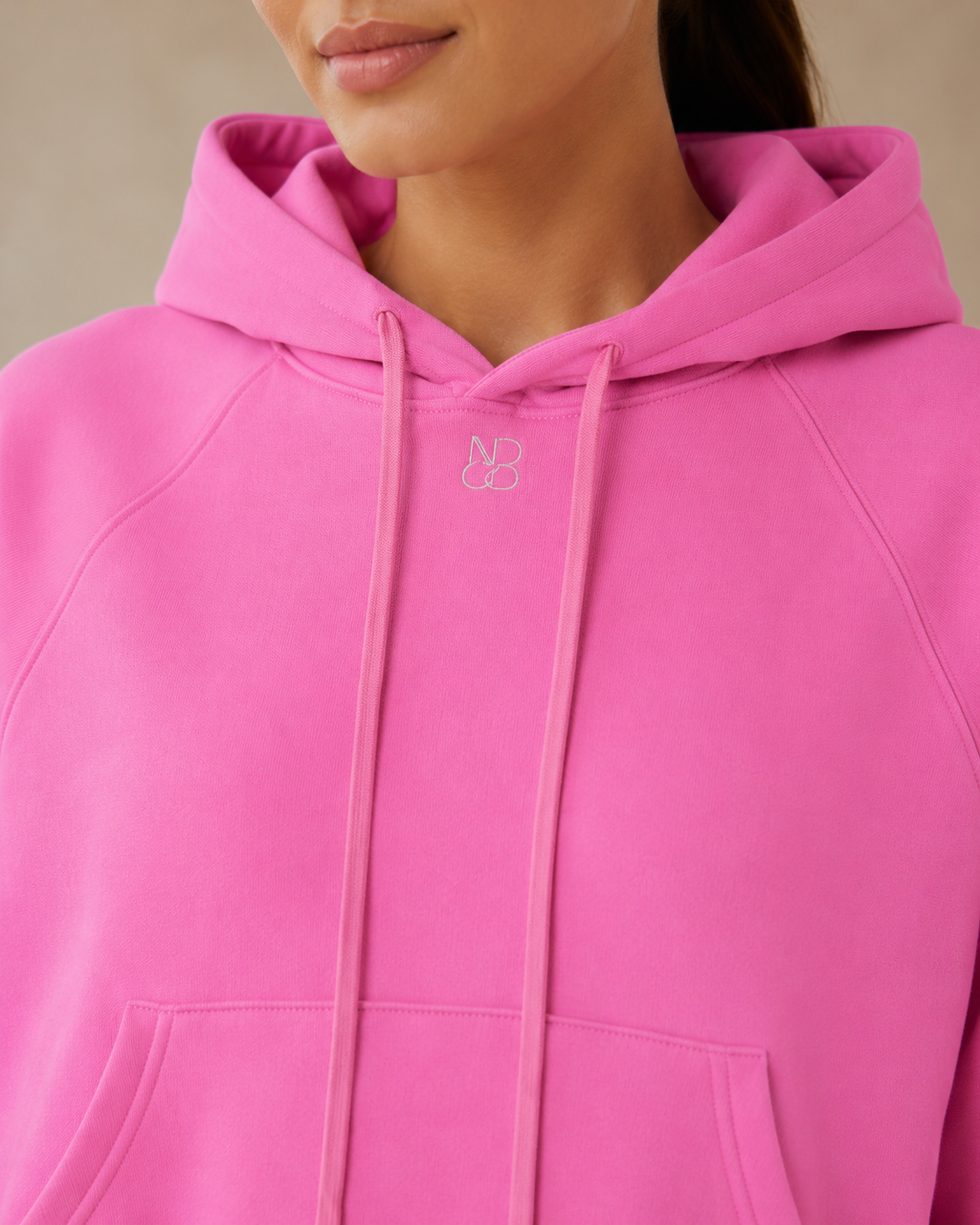 Signature Vintage Cropped Hoodie