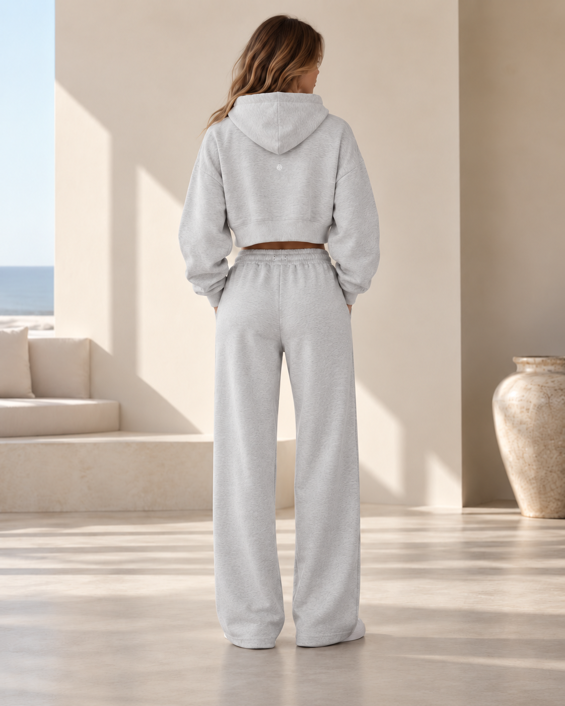 Studio Ease Cropped Hoodie