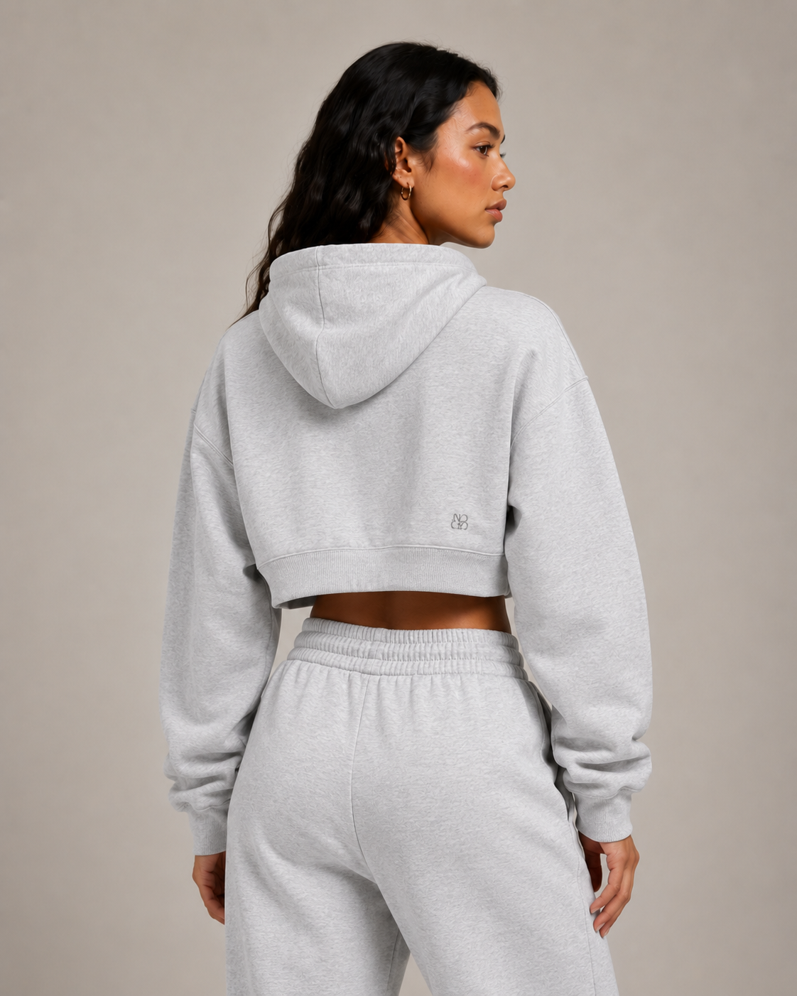 Studio Cropped Hoodie