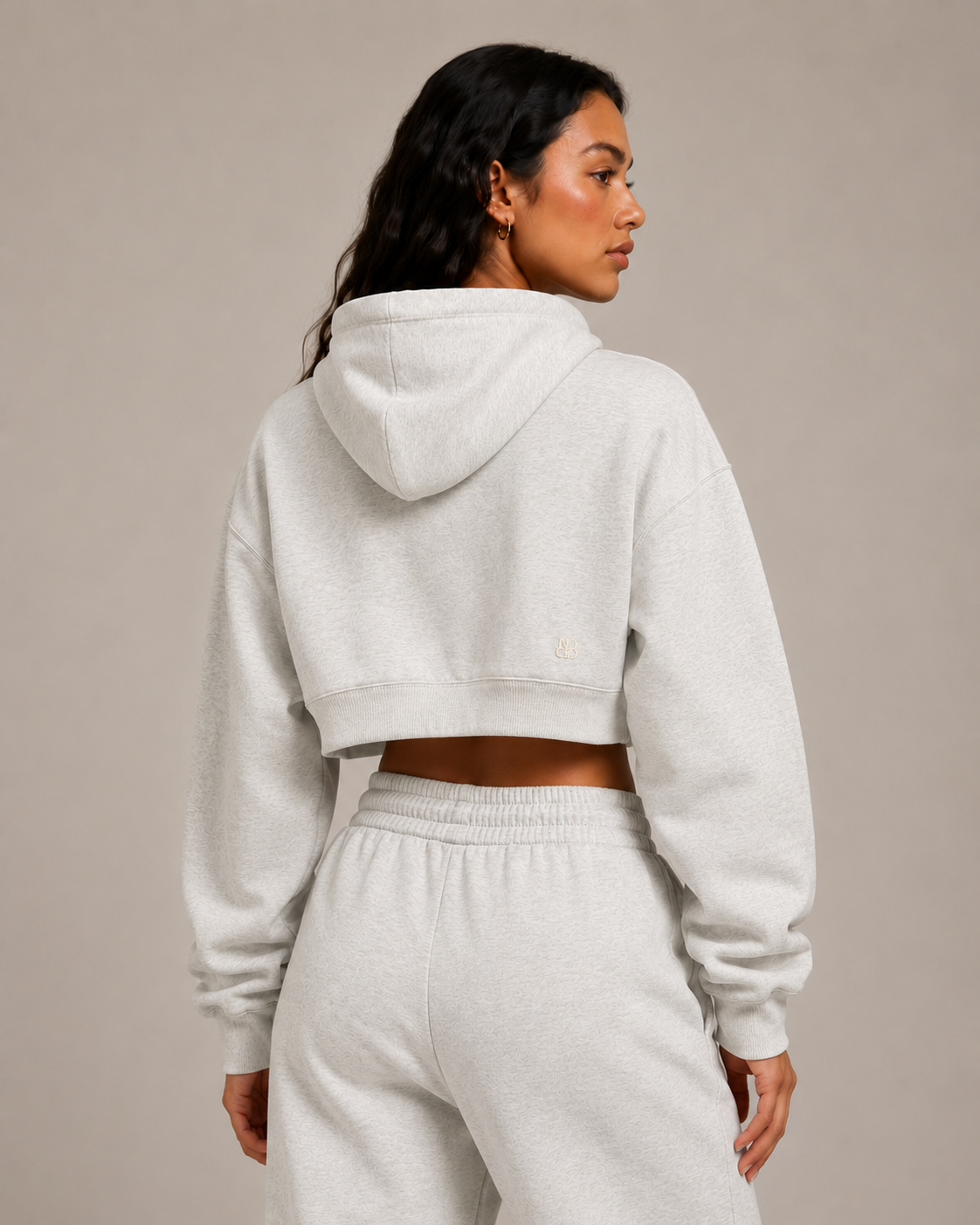 Studio Cropped Hoodie