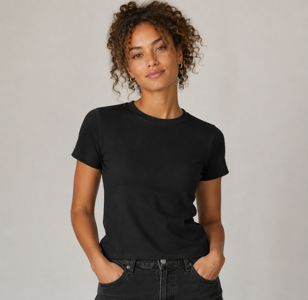 Foundation Mock Neck Tee