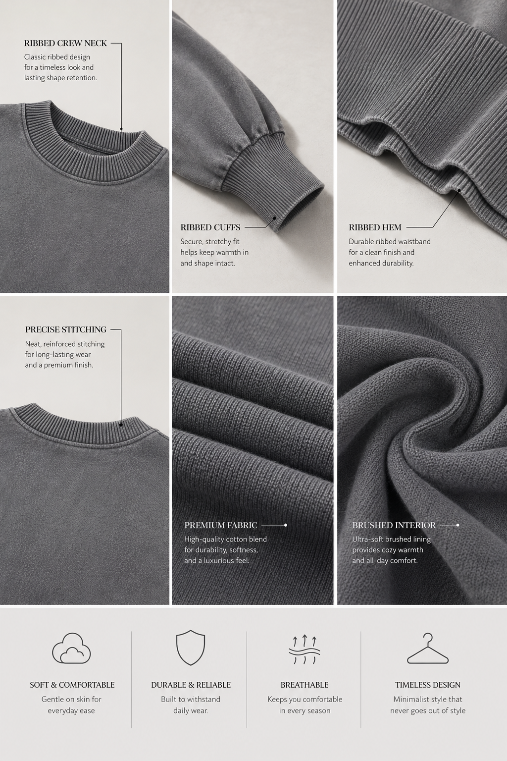 Signature Mineral Sweater