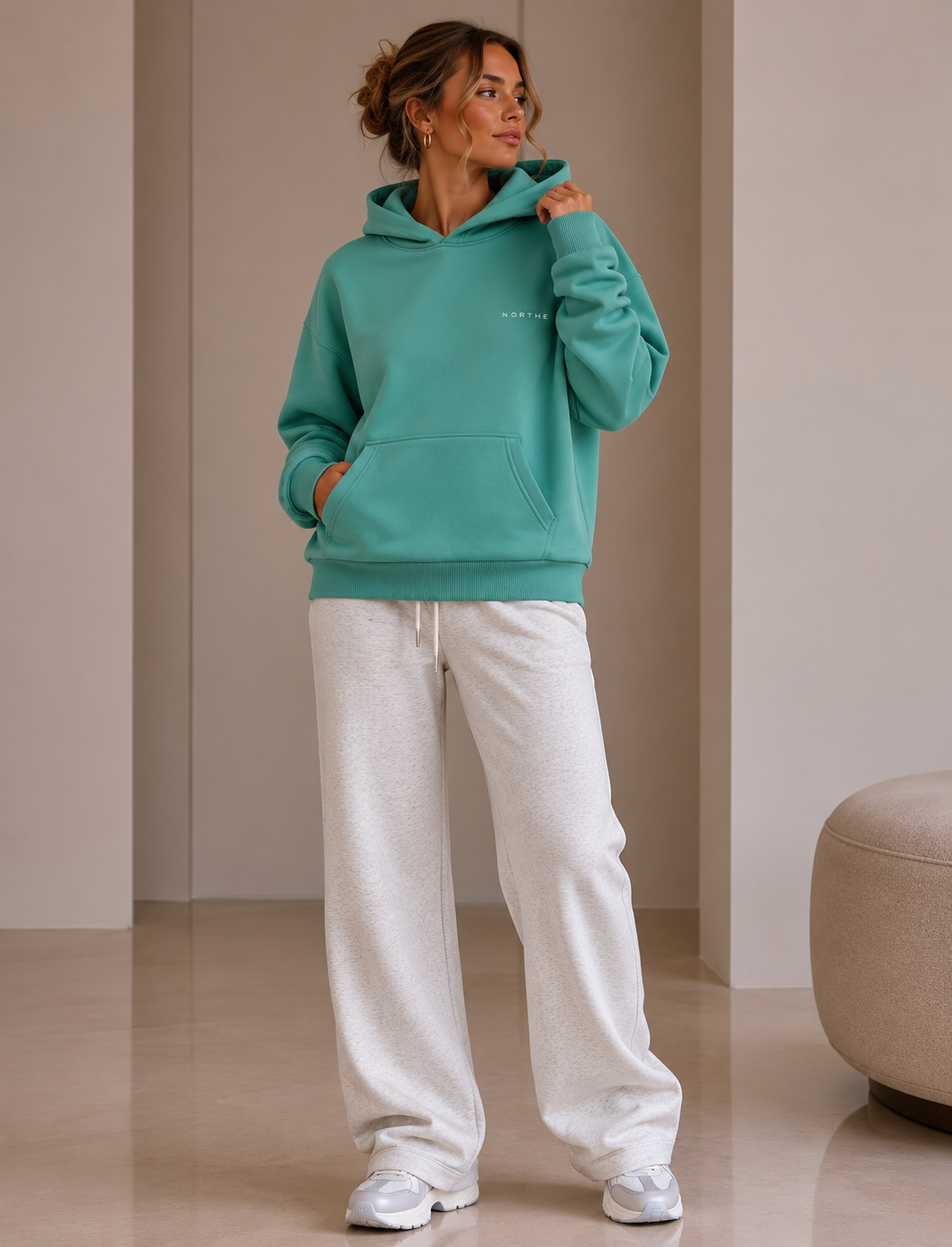 Core Oversized Hoodie -Elevated Tones
