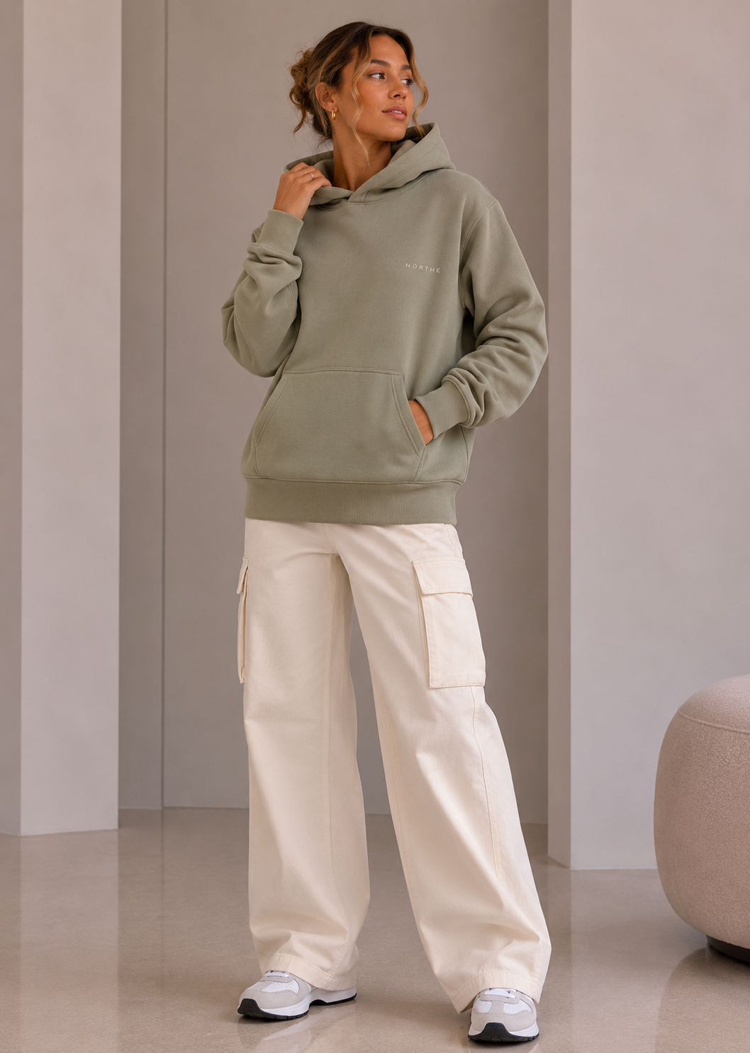 Core Oversized Hoodie -Elevated Tones