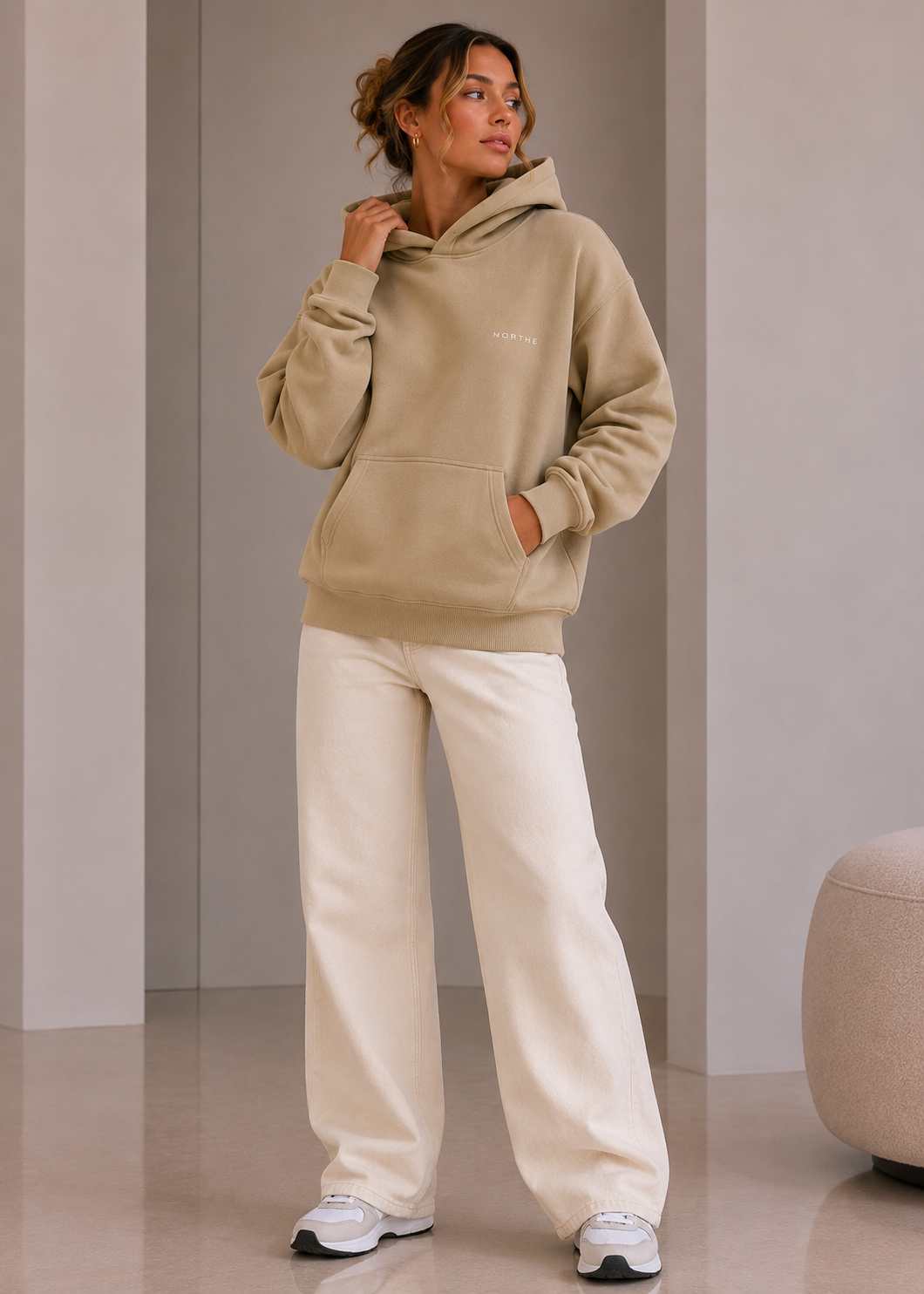Core Oversized Hoodie -Elevated Tones