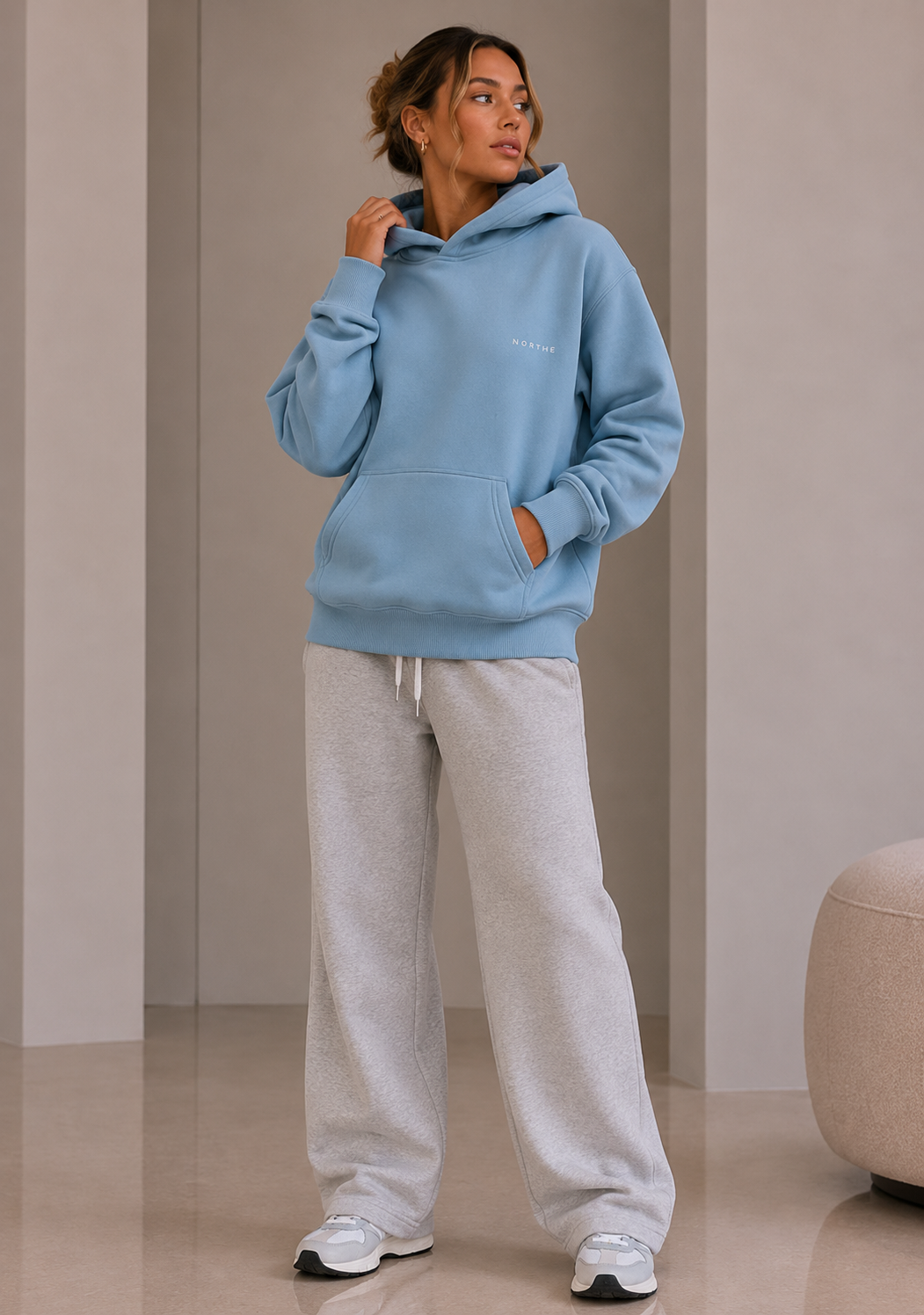 Core Oversized Hoodie -Elevated Tones