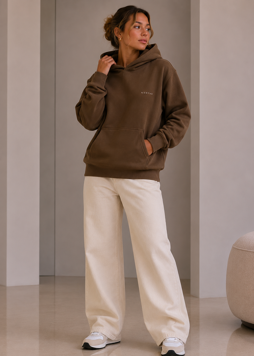 Core Oversized Hoodie -Elevated Tones