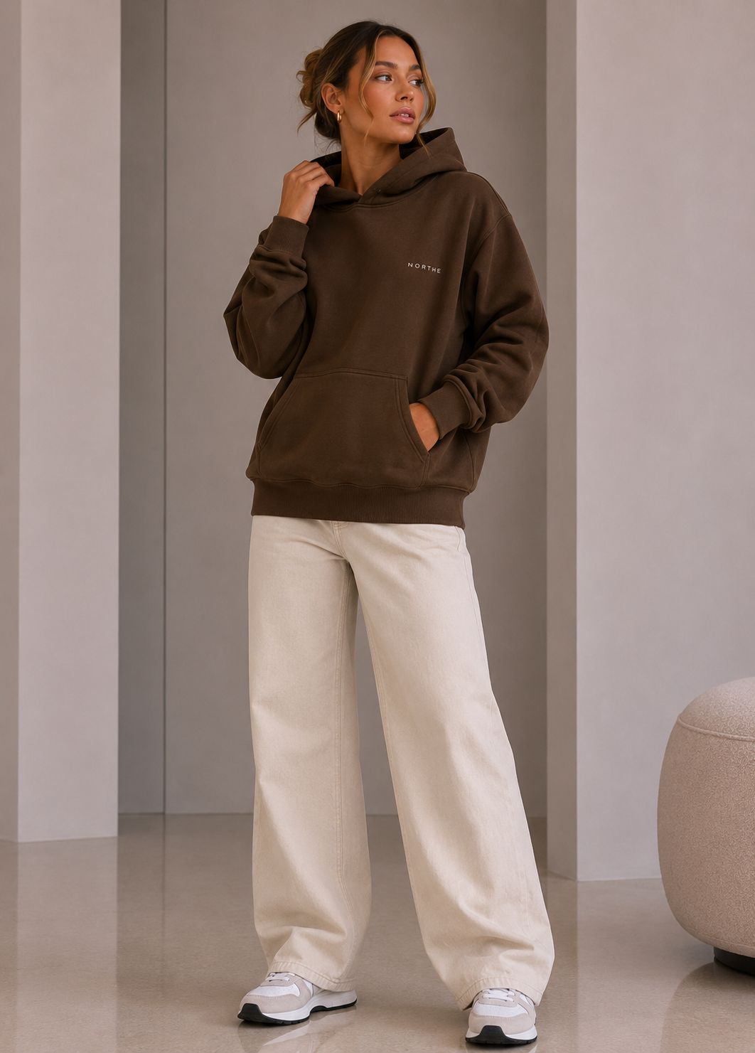 Core Oversized Hoodie -Elevated Tones