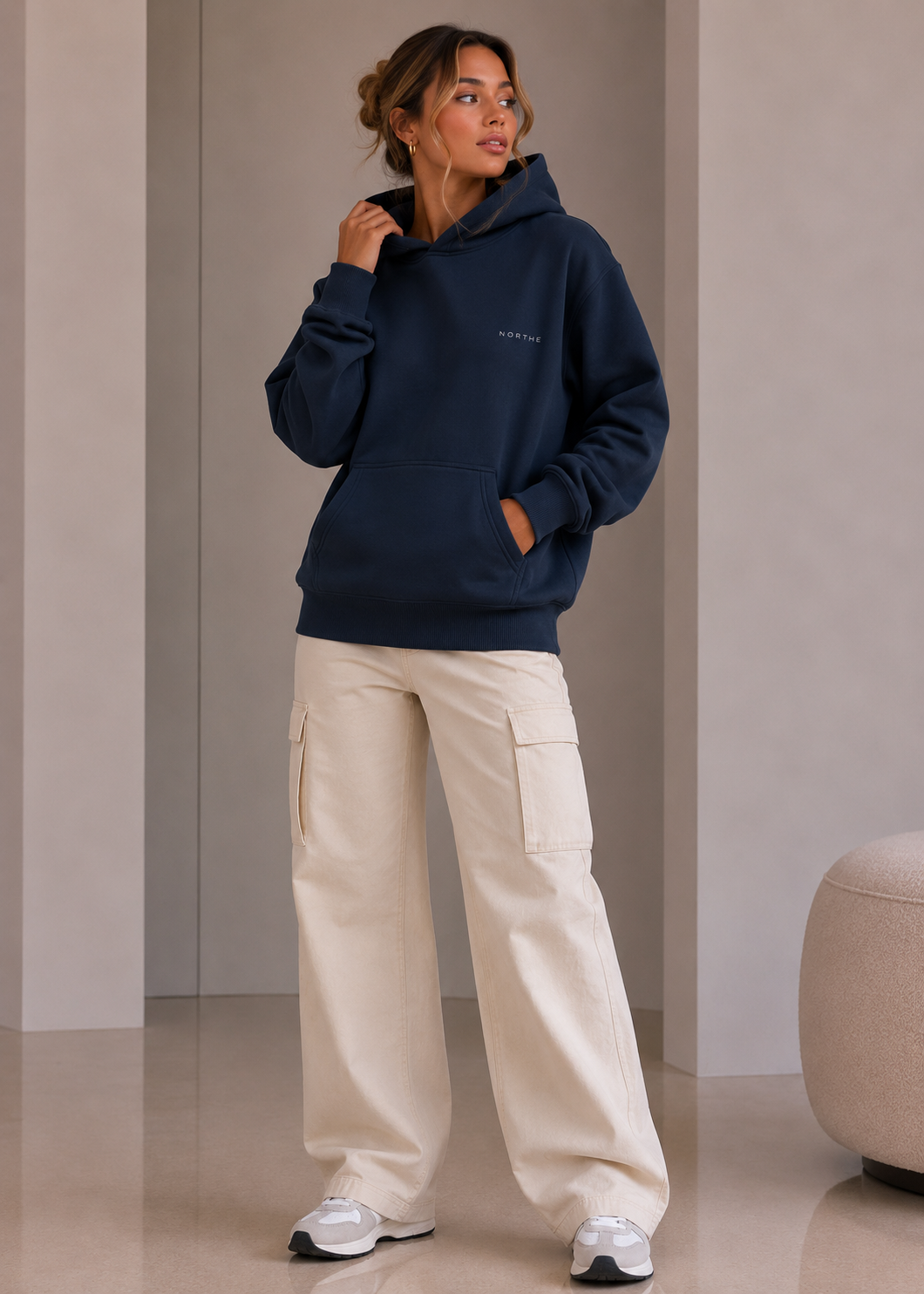 Core Oversized Hoodie -Elevated Tones