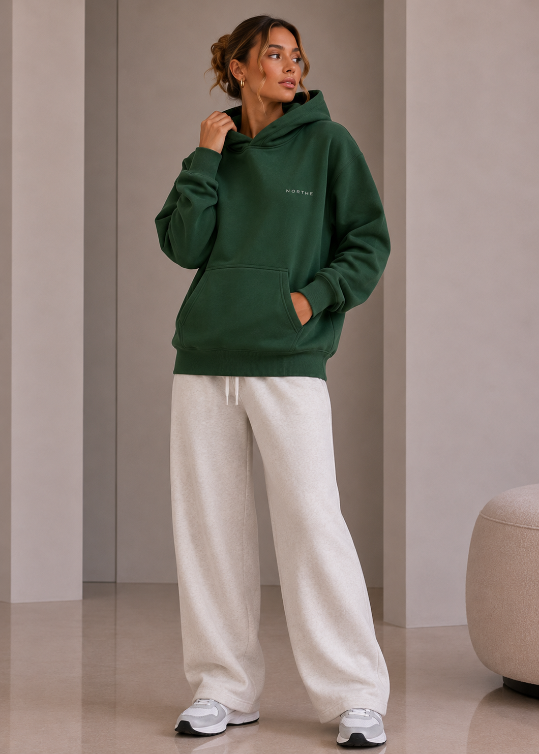 Core Oversized Hoodie -Elevated Tones